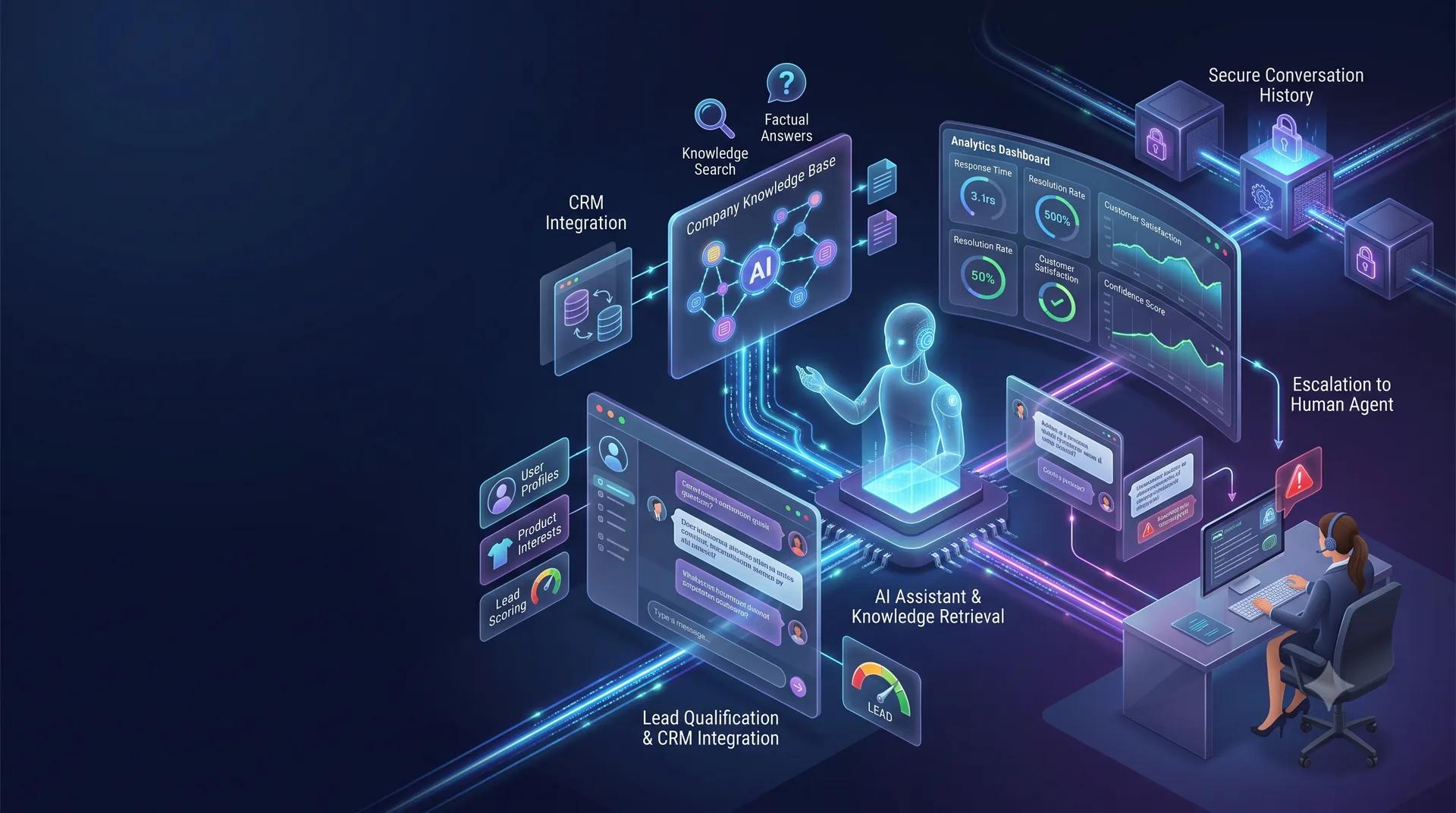 Support that answers itself, safely preview