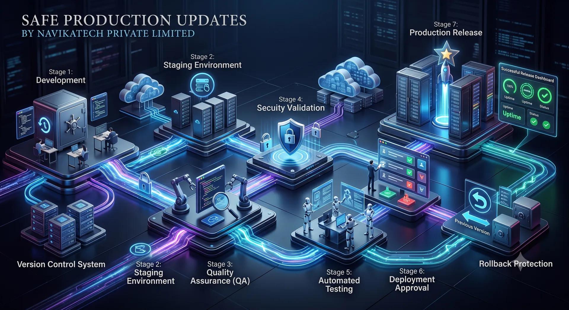 Updates that don't break production preview