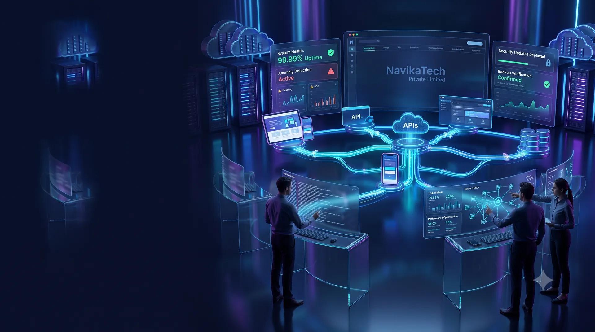 Maintenance and Support for Websites, Apps, and Software Already in Production illustration