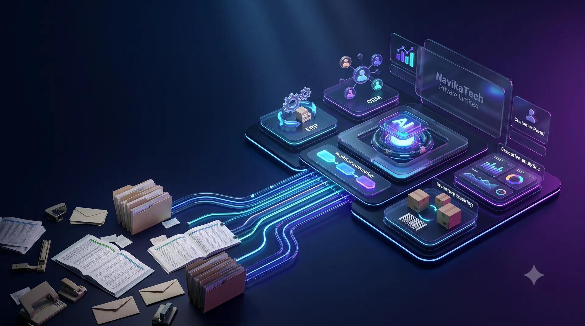 Custom Software for Workflows That Off-the-Shelf Tools Cannot Handle illustration